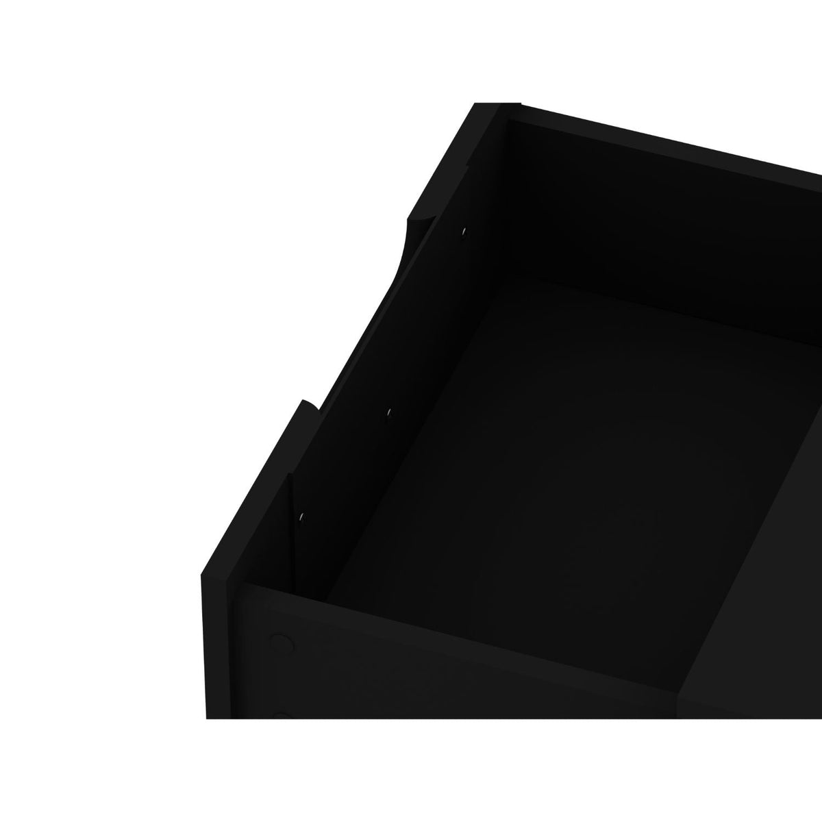 2 Drawer Nightstand with Durable Splayed Legs - Multiple Colors