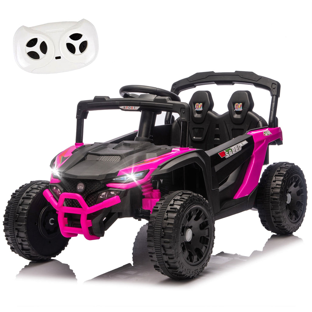 24V Kids Ride-On UTV with Remote Control and Bluetooth Music - Multiple Colors