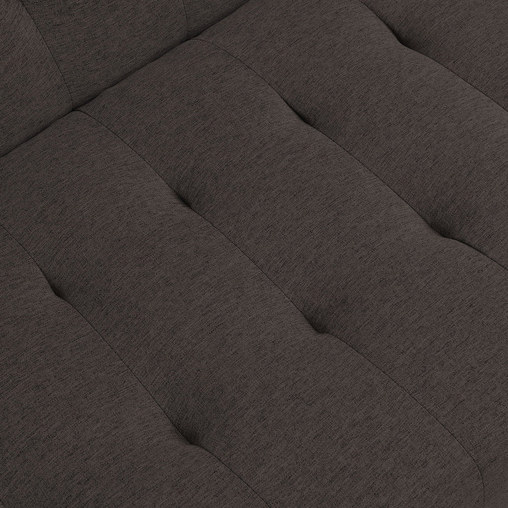 Modern Sofa Bed with Wood Frame and Stainless Legs - Multiple Colors