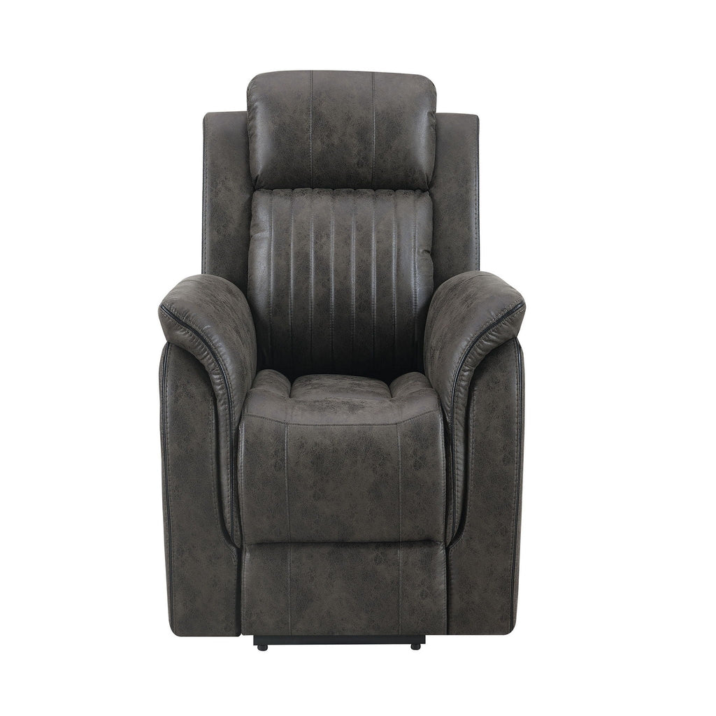 Steban Glider Recliner with Smooth Motion – Gray