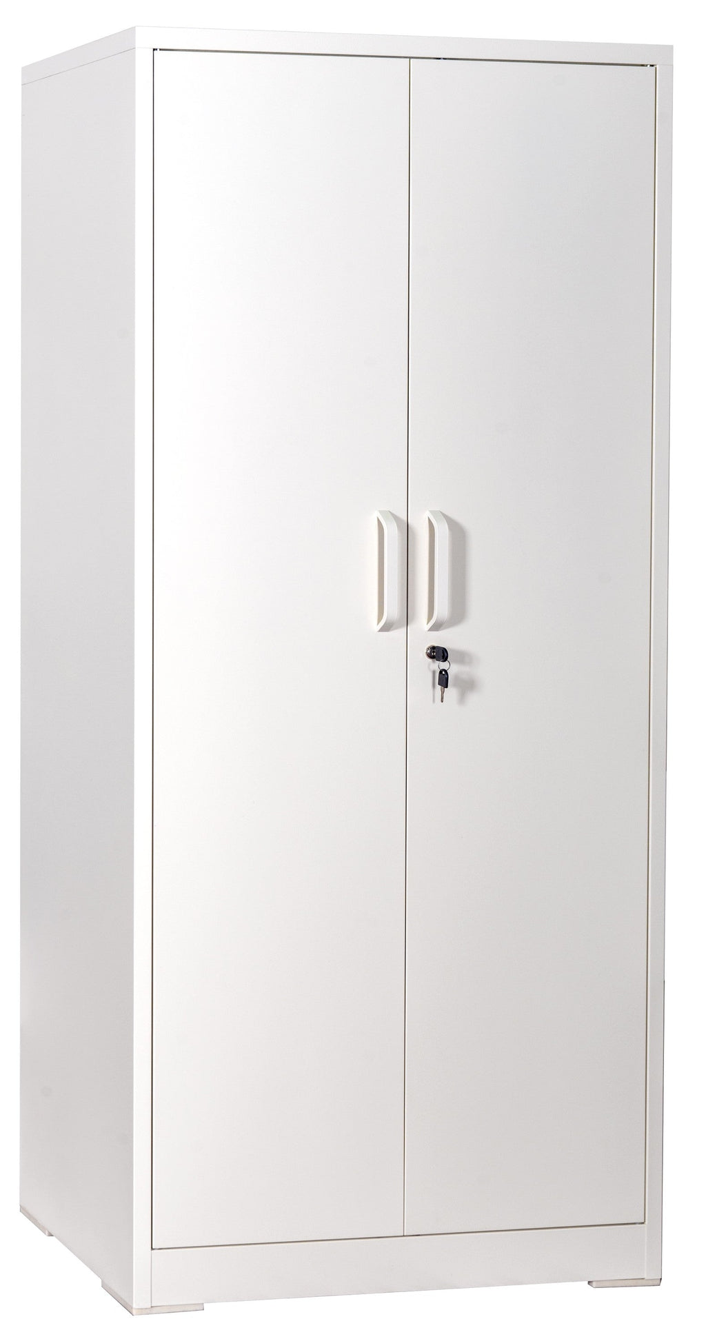 71" Metal Storage Cabinet with Locking Doors and Adjustable Shelves