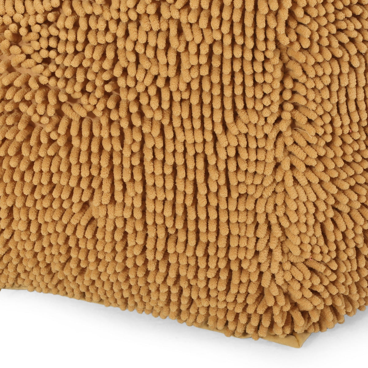 Spongy Square Pouf Soft Seating with Microfiber Cover - Multiple Colors