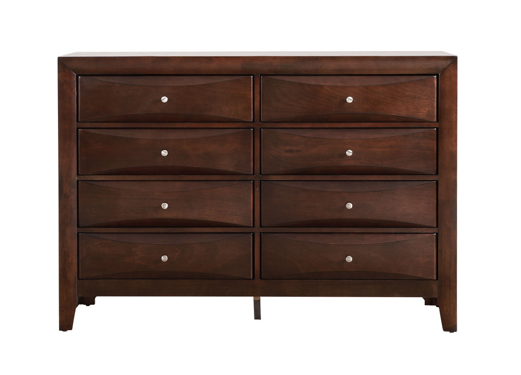 Marilla Dresser with Molded Resin Drawer Fronts - Multiple Colors