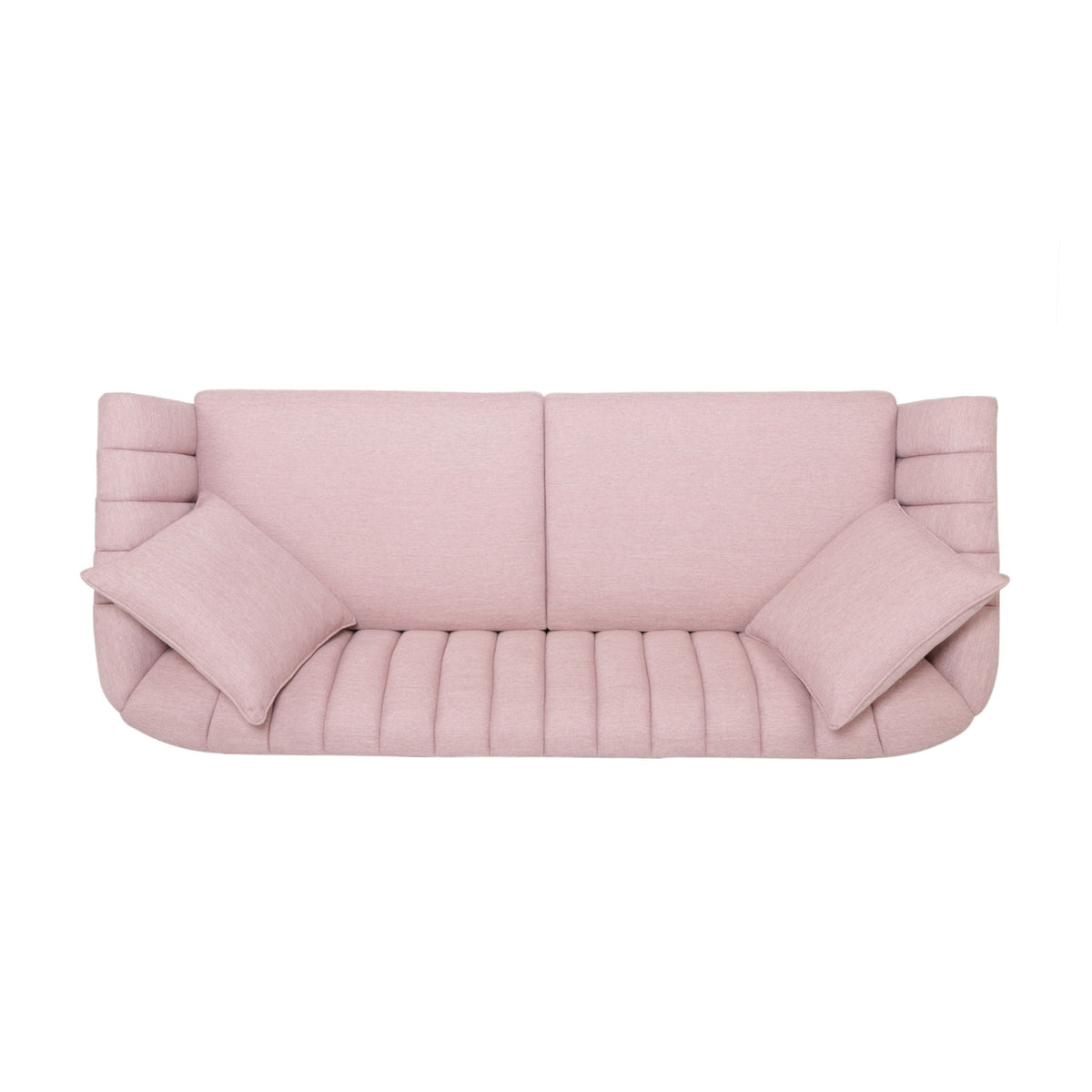 Contemporary 3 Seater Sofa with Button Tufted Accents - Dark Green or Beige
