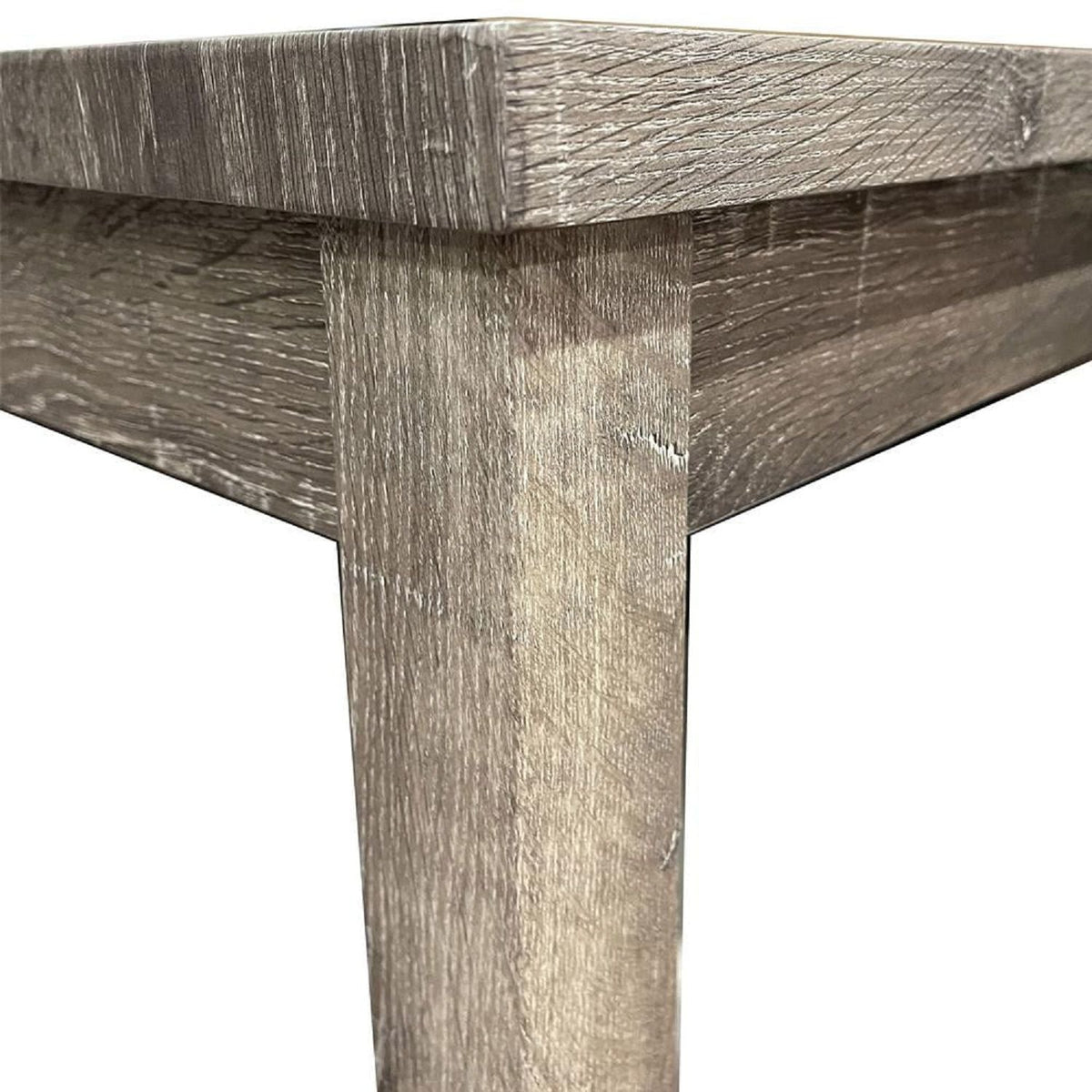 Transitional Counter Dining Set with 4 Tufted Stools - Dark Gray or Dark Brown