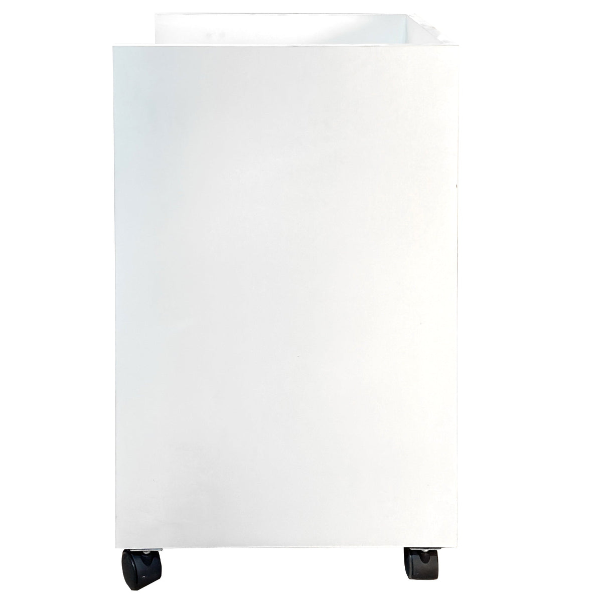 Sliding Snack Cabinet Organizer with Wheels - Particle Board