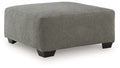 Clarington - Oversized Accent Ottoman - Greystone
