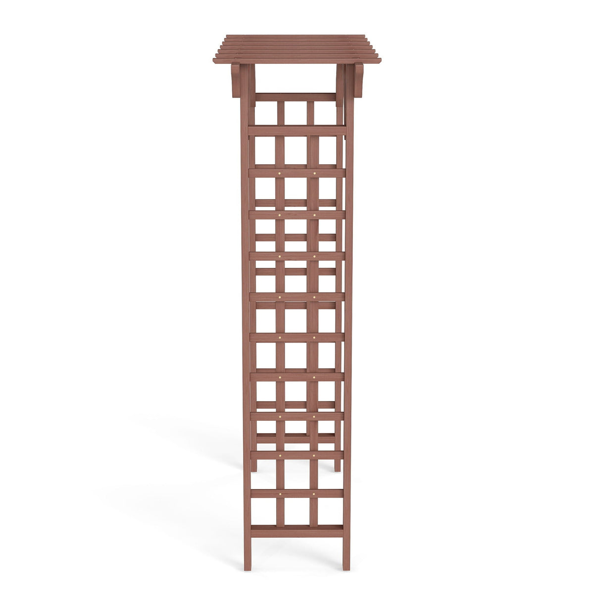 Wedding Arbor with Trellis Design - Dark Brown or Light Brown