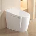 Smart One-Piece Toilet with Bidet and Auto Seat - White