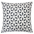 Crystal Burst Outdoor & Indoor Pillow with Weather Resistant Fabric - Light Blue or Black