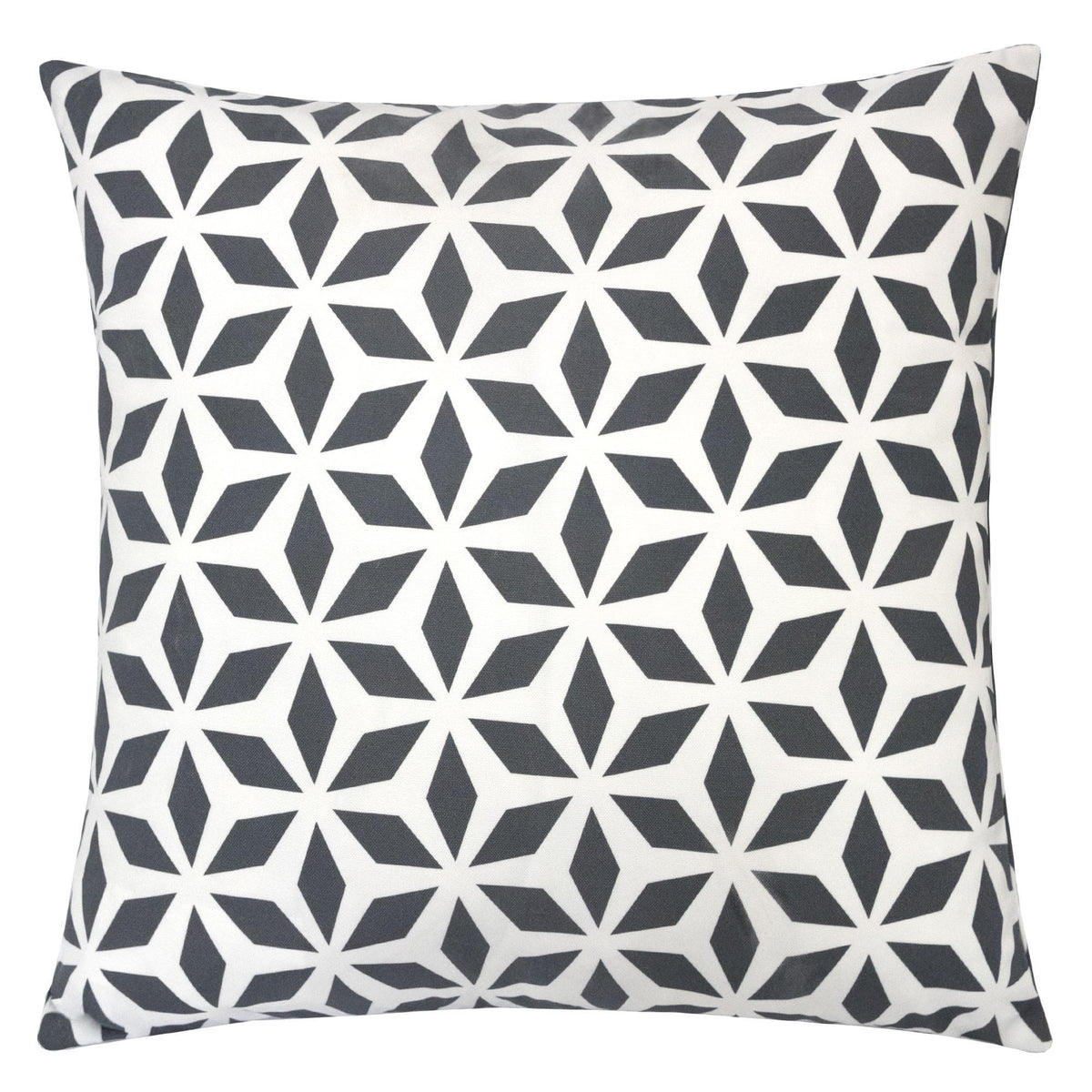 Crystal Burst Outdoor & Indoor Pillow with Weather Resistant Fabric - Light Blue or Black