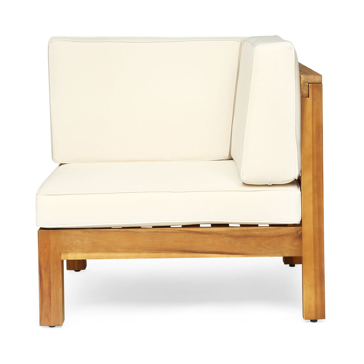 Brava X Back Loveseat with Water-Resistant Cushions - Beige