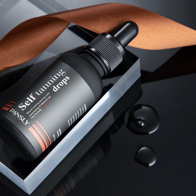 Mei Hei Shui Wheat Color Sun Free Natural Black Effect Fixed Color Mousse Self Tanning Drops