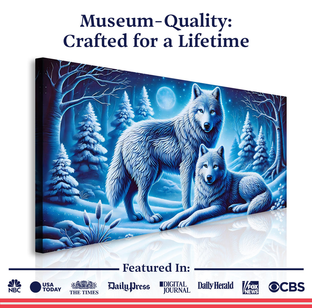 Wolves Wall Art II