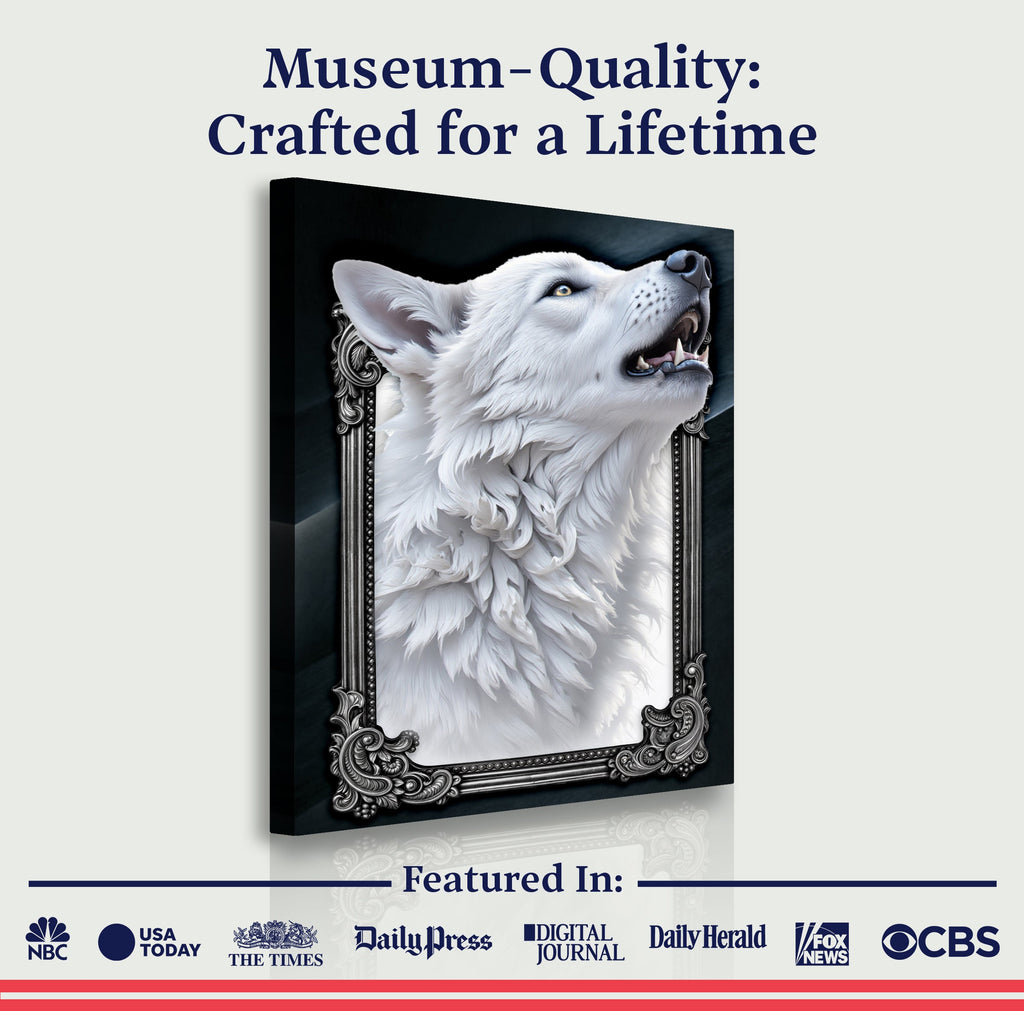 Wolf Wall Art III