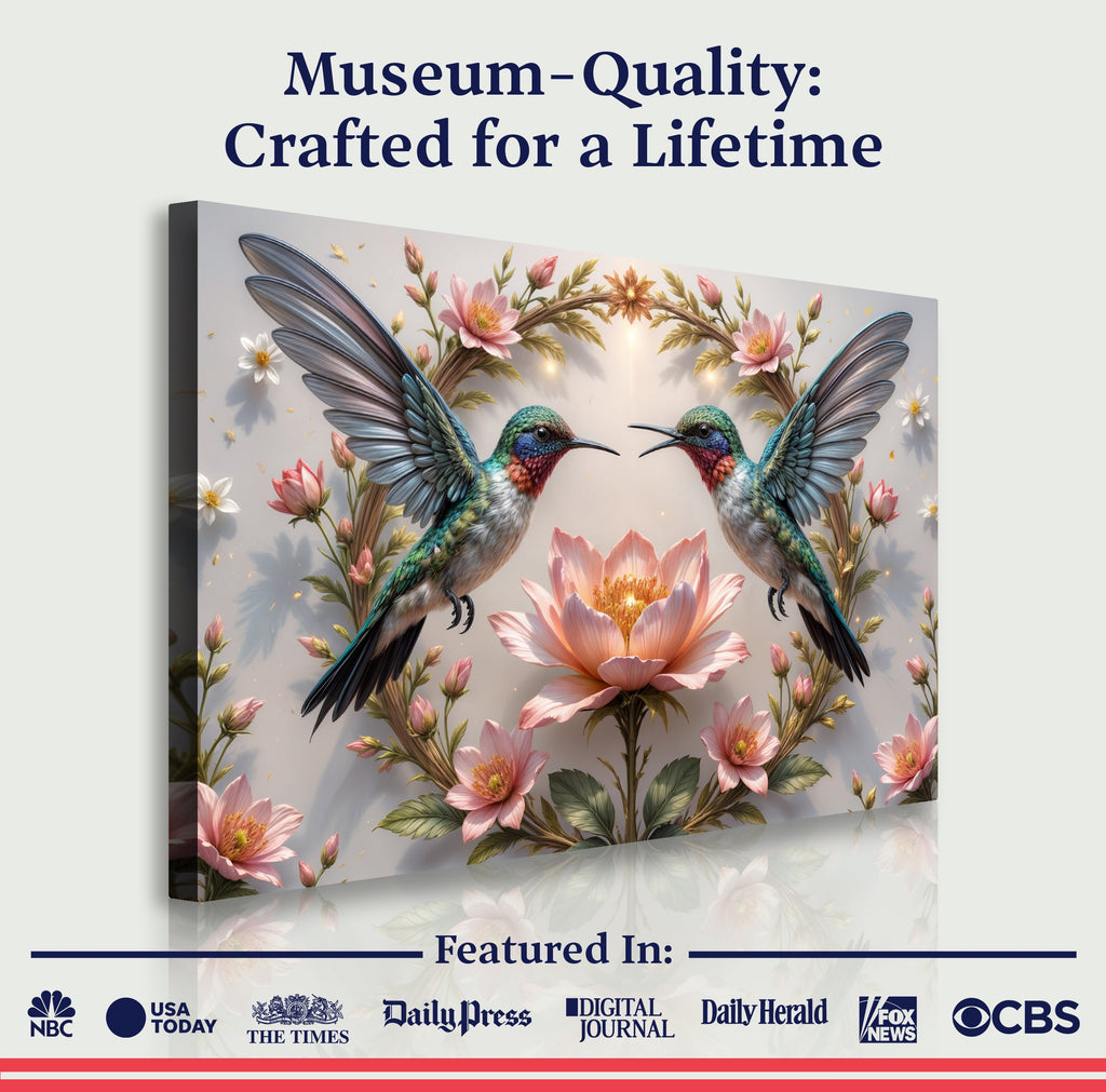Hummingbirds Wall Art VI