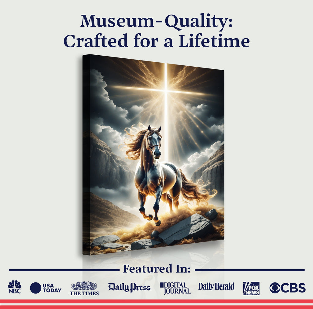 Horse Faith Wall Art II