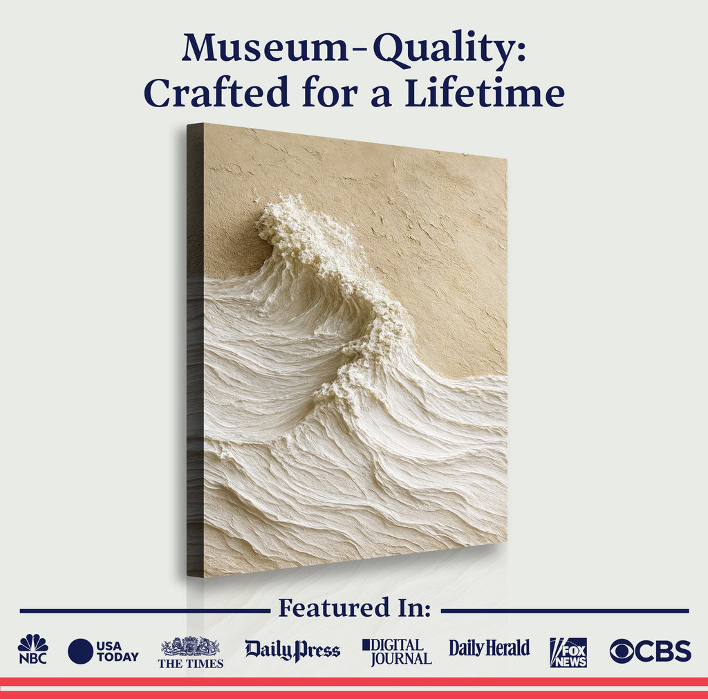 Modern Neutral Mountain Wall Art