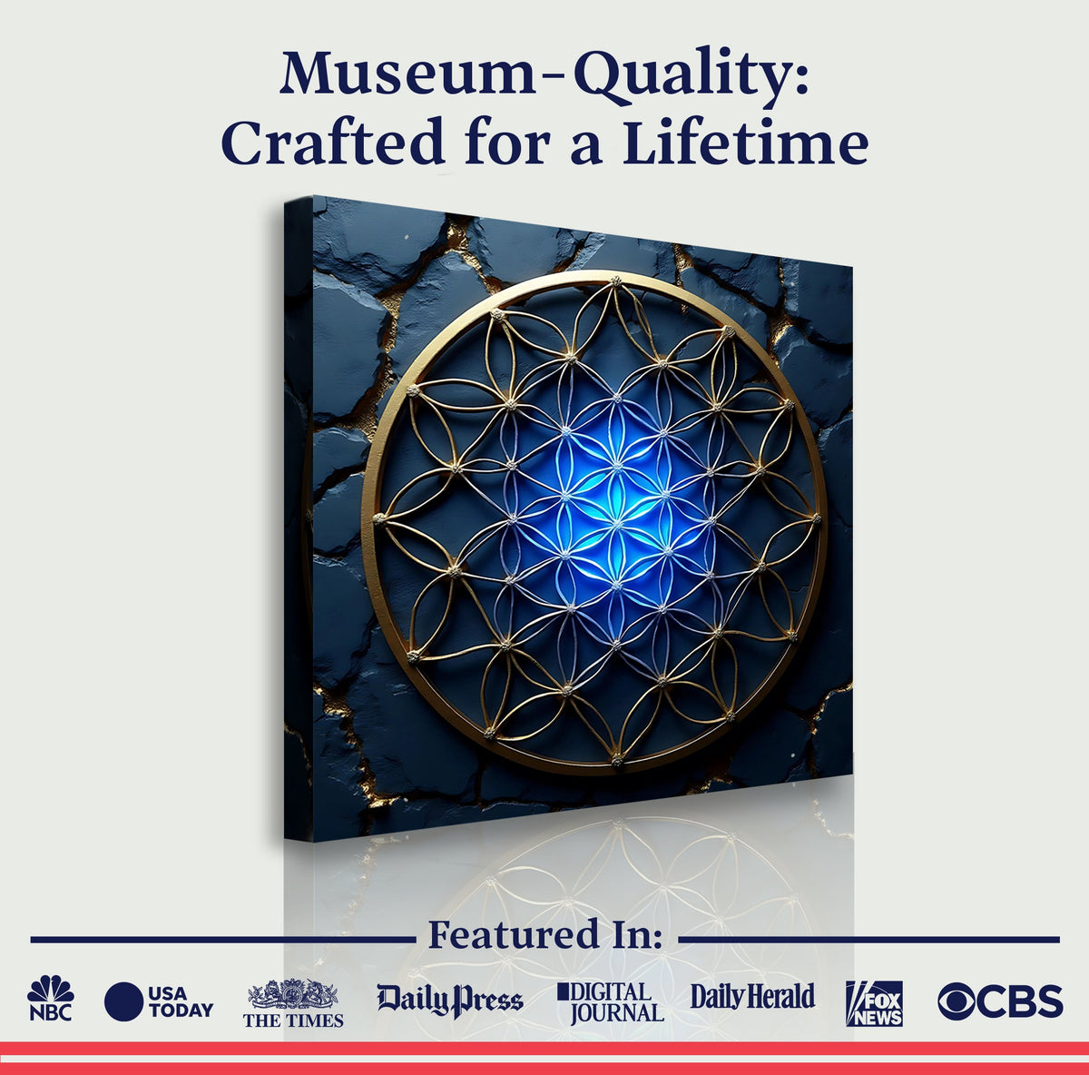 Flower Of Life Wall Art II