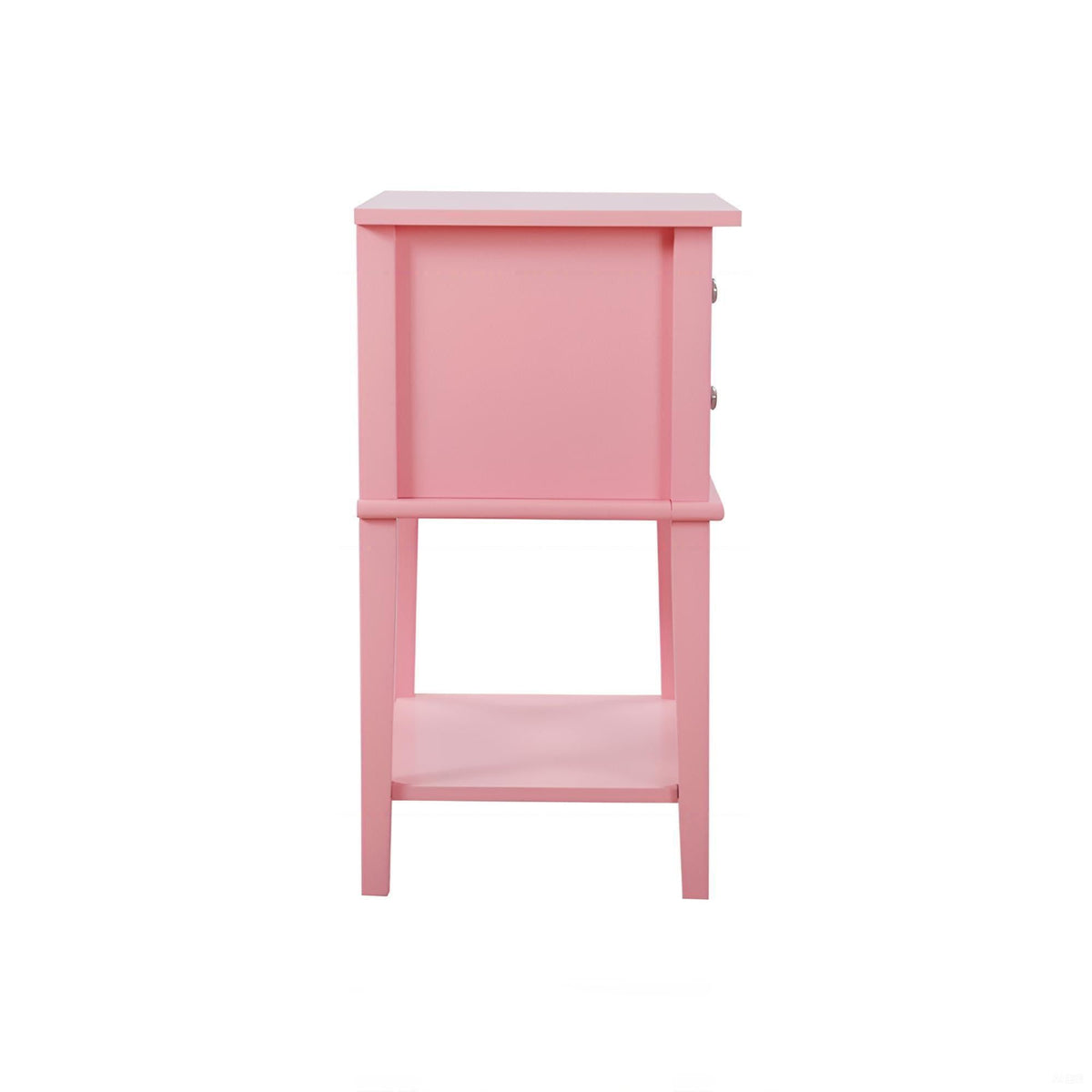 Vibrant Contemporary Nightstand with Smooth Drawer Glides - Multiple Colors