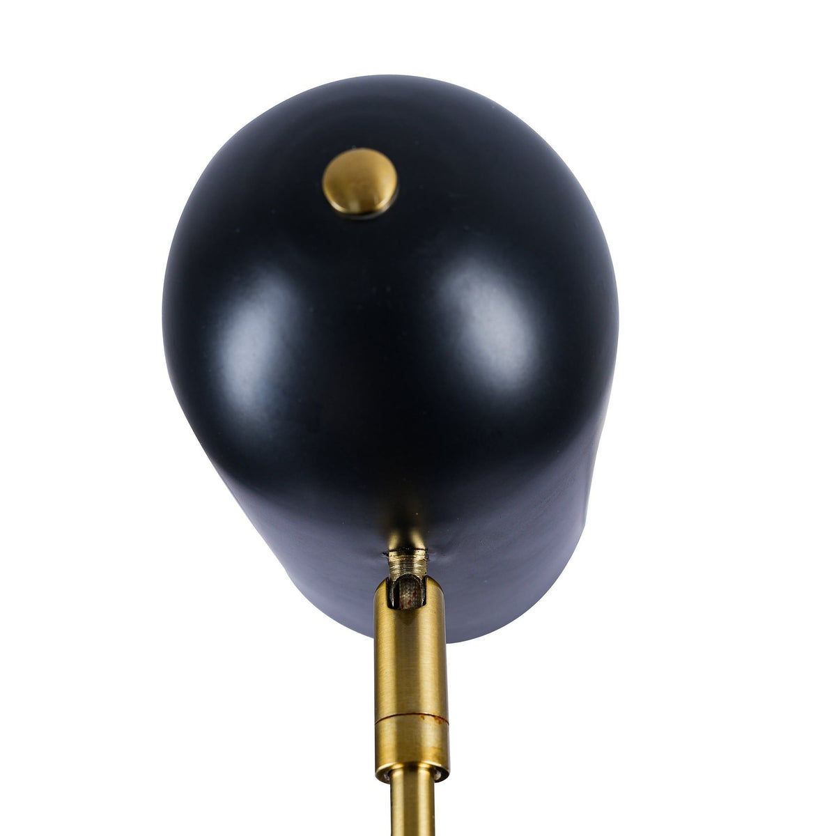 Lumora Table Lamp with Marble Base - Black