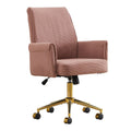 Ergonomic Mid Back Office Chair with Memory Foam Cushion - Multiple Colors