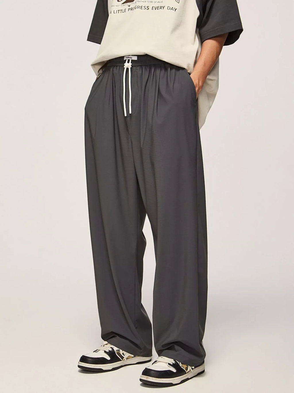 Men's Loose Fit Casual Drawstring Pants