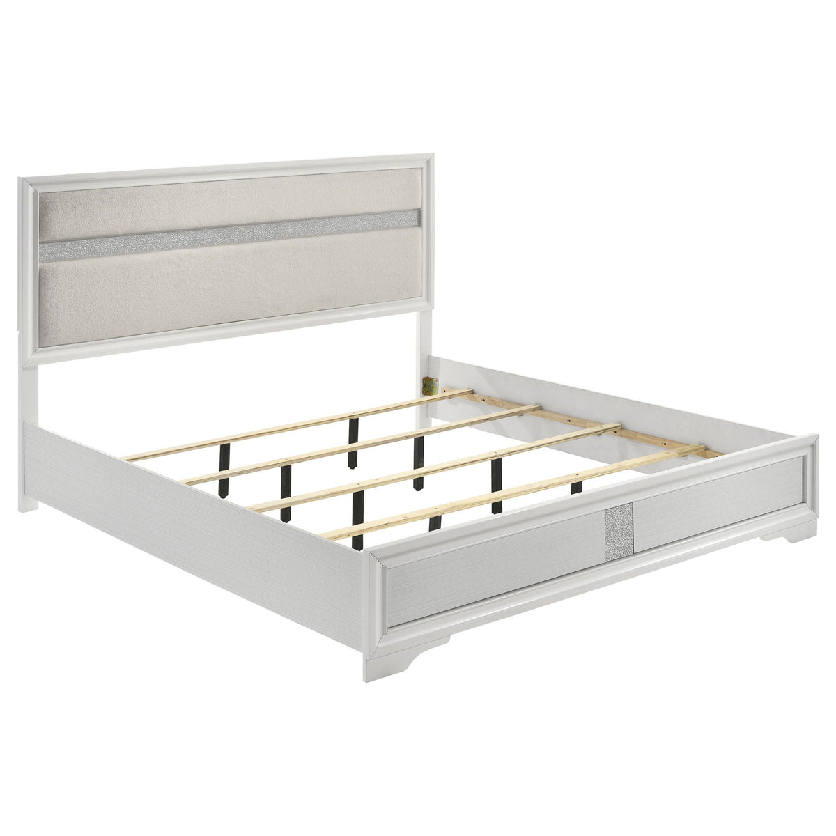 Miranda 4-piece Eastern King Bedroom Set White