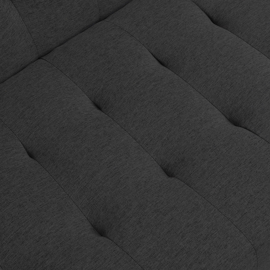 Modern Sofa Bed with Wood Frame and Stainless Legs - Multiple Colors