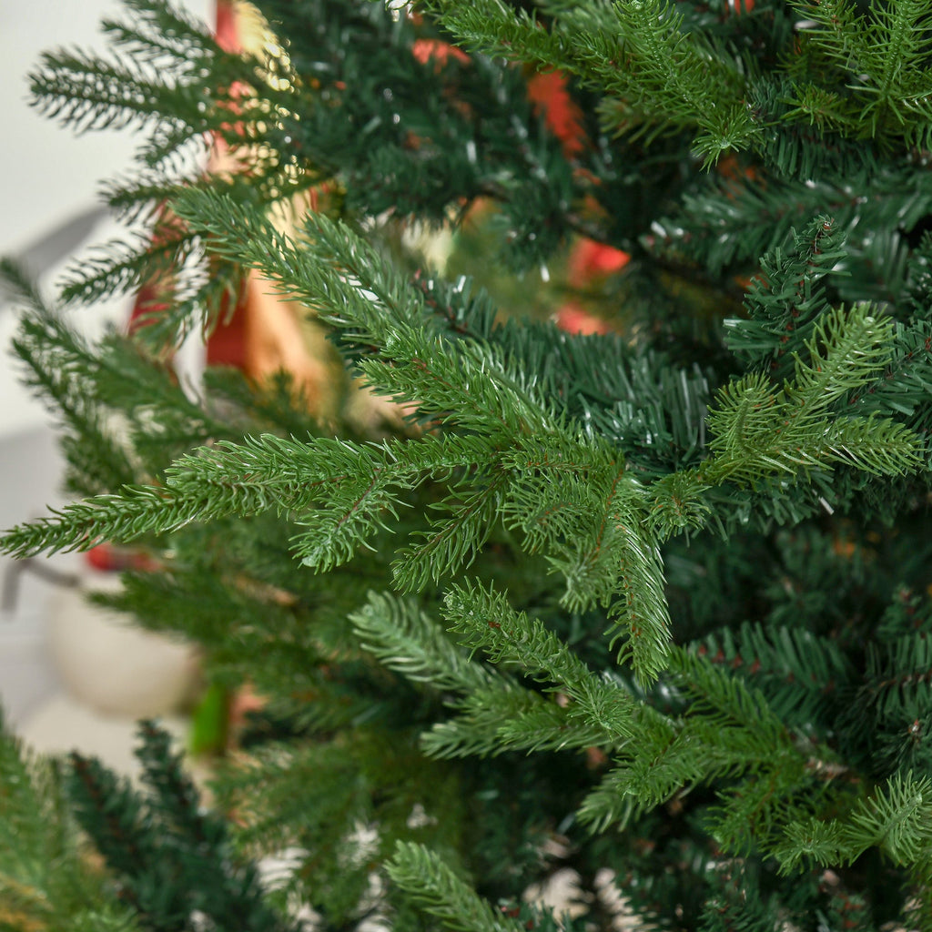 7.5 Foot Artificial Christmas Tree with Realistic Branches - Green