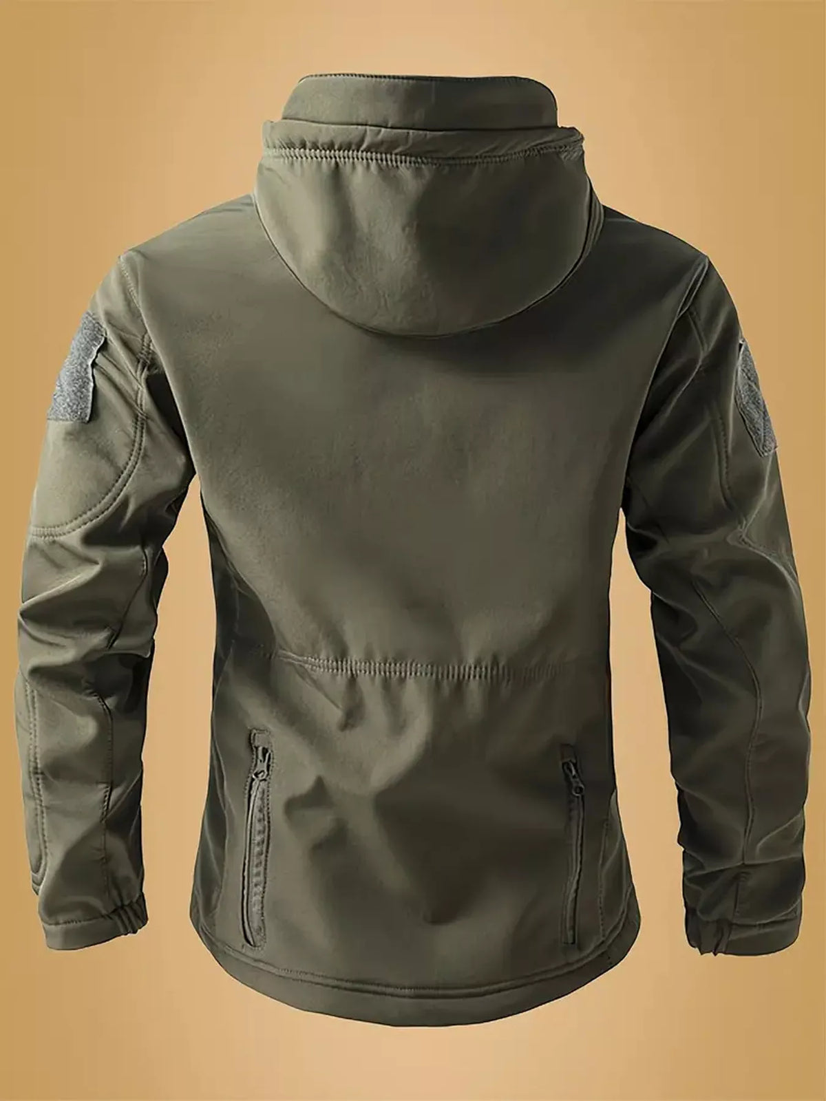 Men's Zip Up Long Sleeve Hooded Jacket