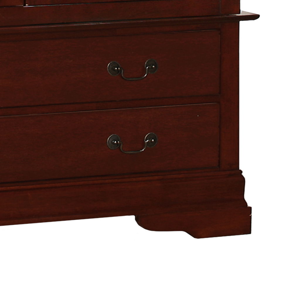 Traditional Armoire with Hanging Bar - Multiple Colors