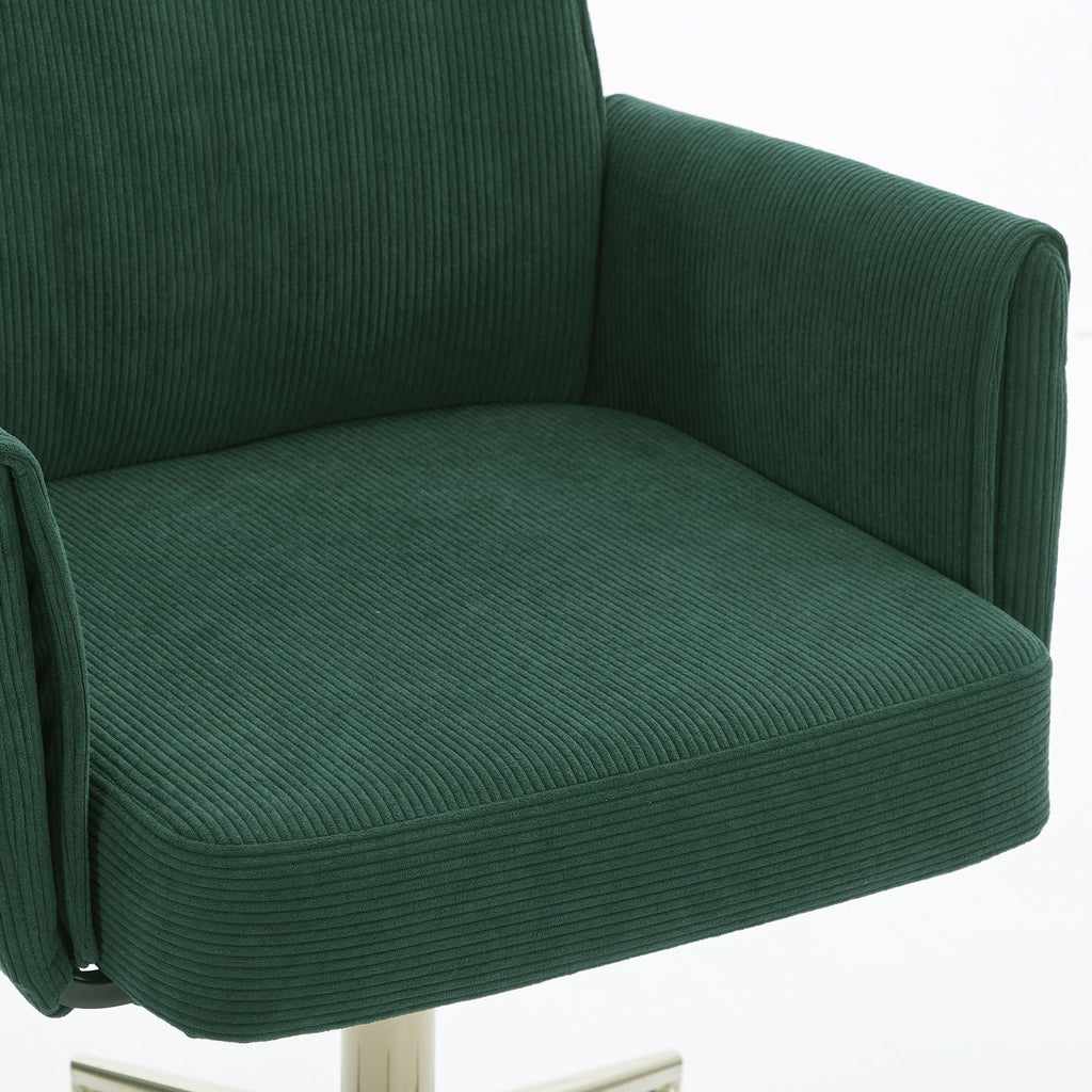 Ergonomic Mid Back Office Chair with Memory Foam Cushion - Multiple Colors