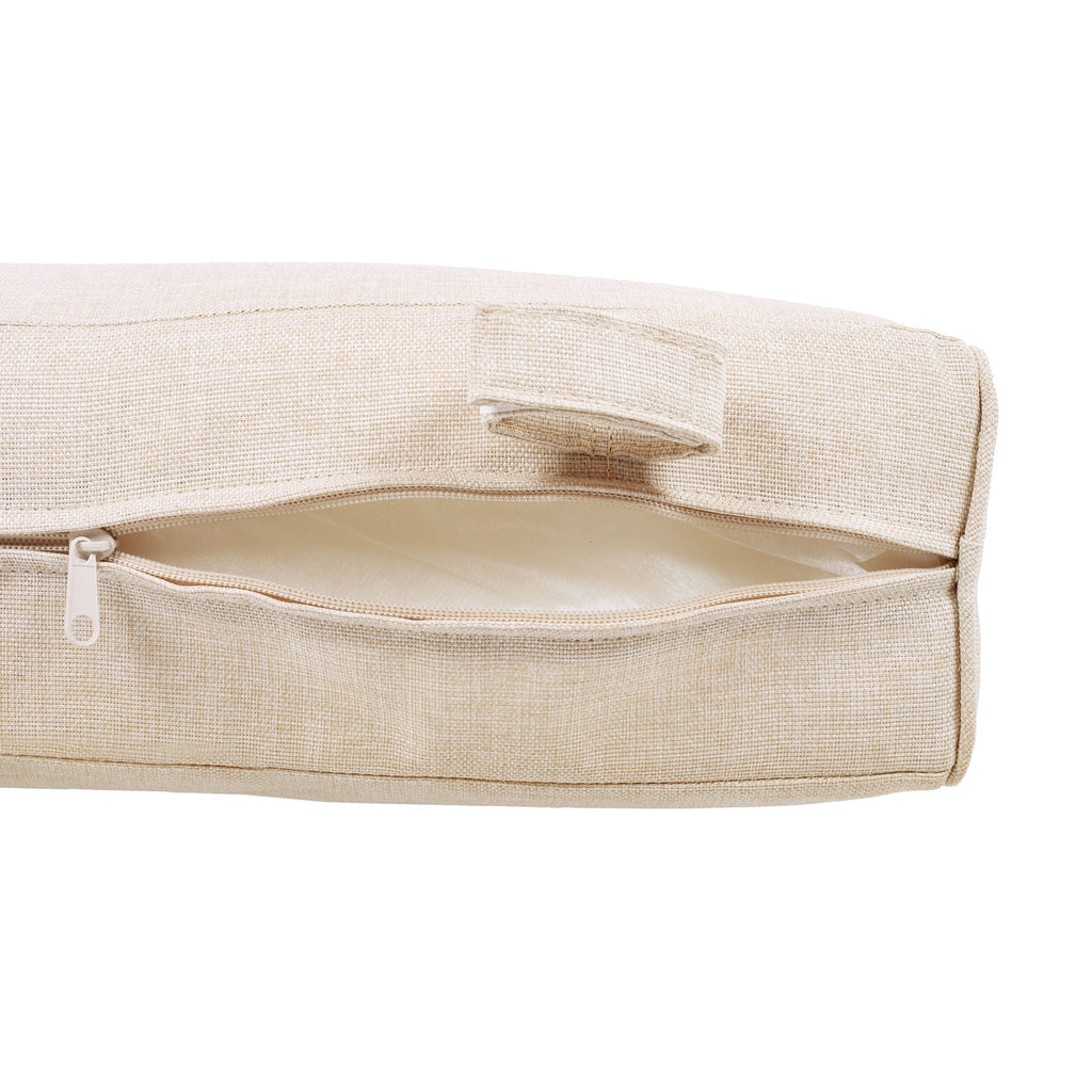 Outdoor Patio Lounge Chair Set of 2 with Cushions - White or Light Brown