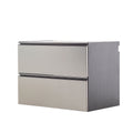 Wall Mounted Garage Cabinet with Deep Storage & Soft-Closing Drawer - Dark Gray