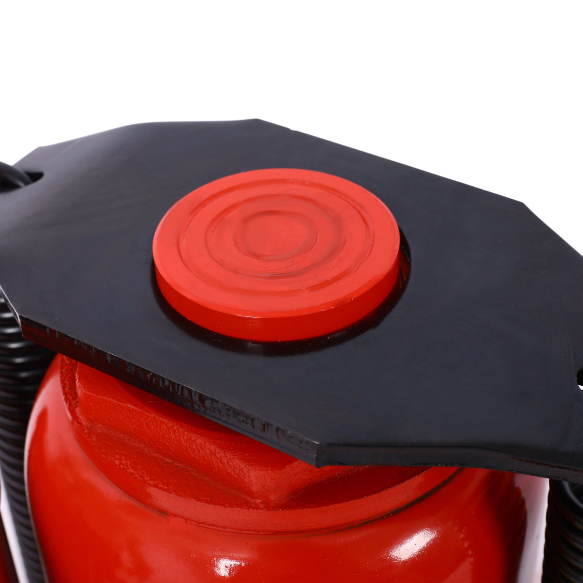 32 Ton Capacity Air Hydraulic Bottle Jack with Adjustable Lift - Steel