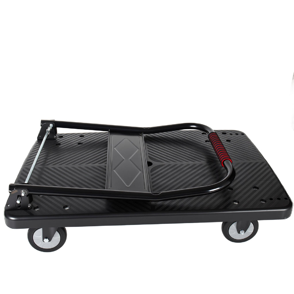 Foldable Platform Truck Handcart with 660 lb Capacity - Steel