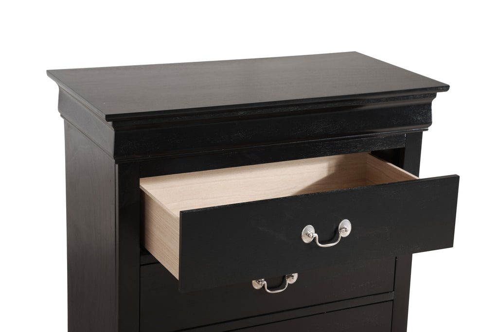 Louis Phillipe Accent Chest with Classic Styling - Multiple Colors