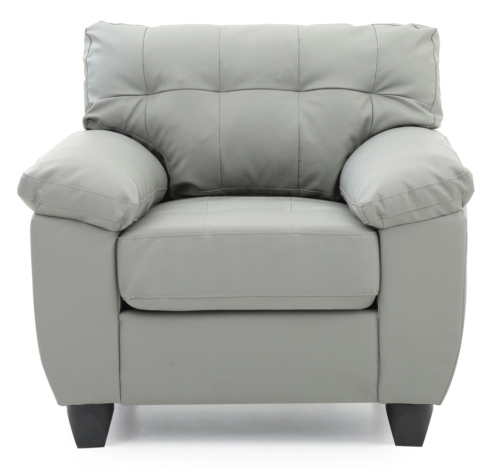 Accent Chair with Removable Back and Pocketed Coil Cushion - Multiple Colors