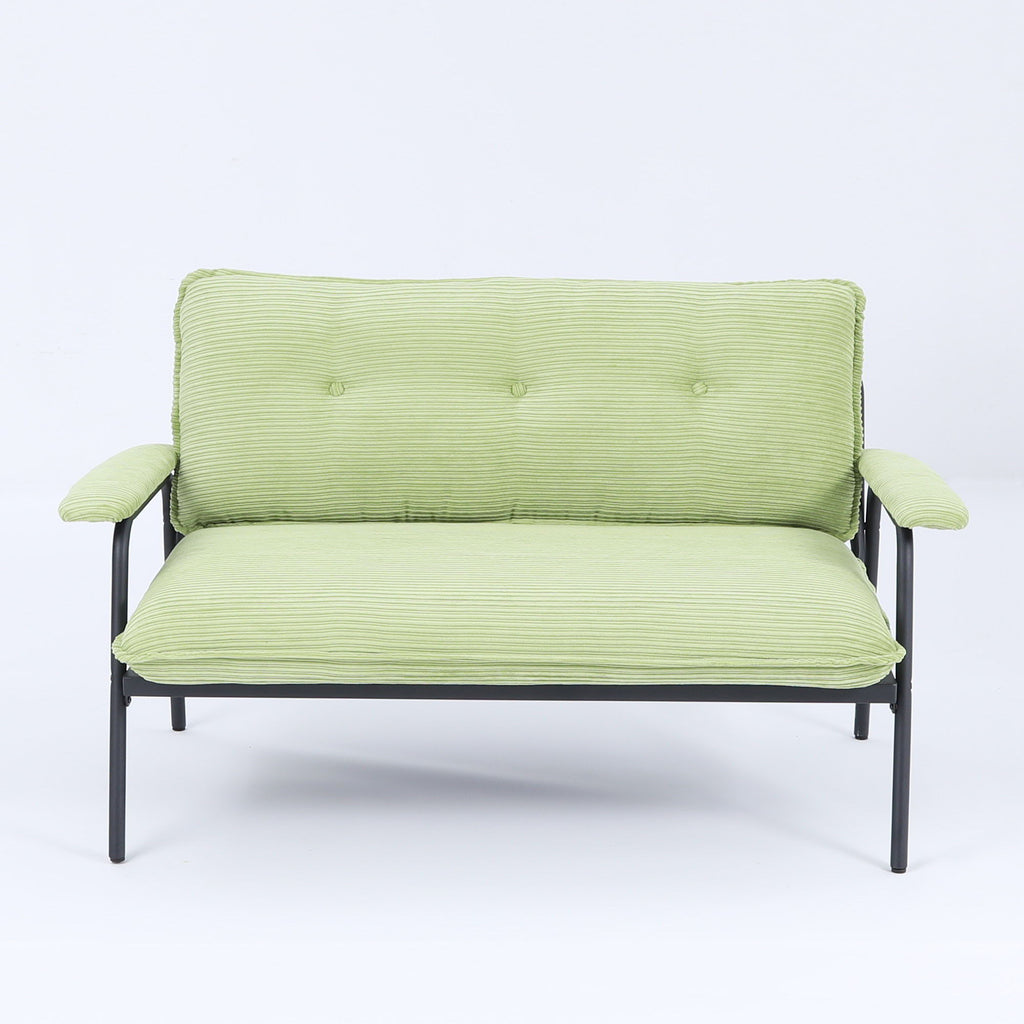 Modern Metal Frame Sofa with Sponge Filling - Beige