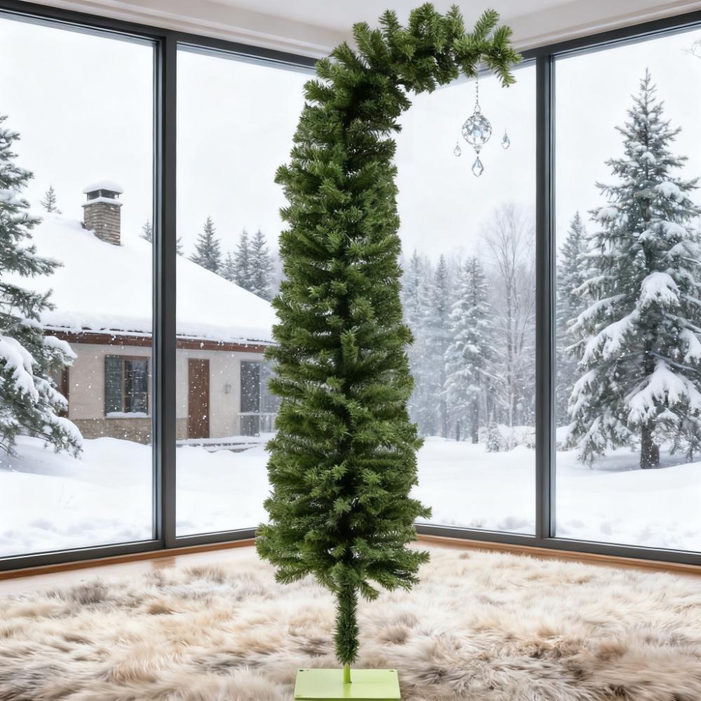 Pencil Christmas Tree with 400 Branch Tips - Green