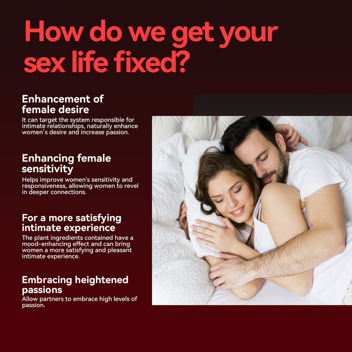 Female Orgasm Drops, Female Body Care Drops