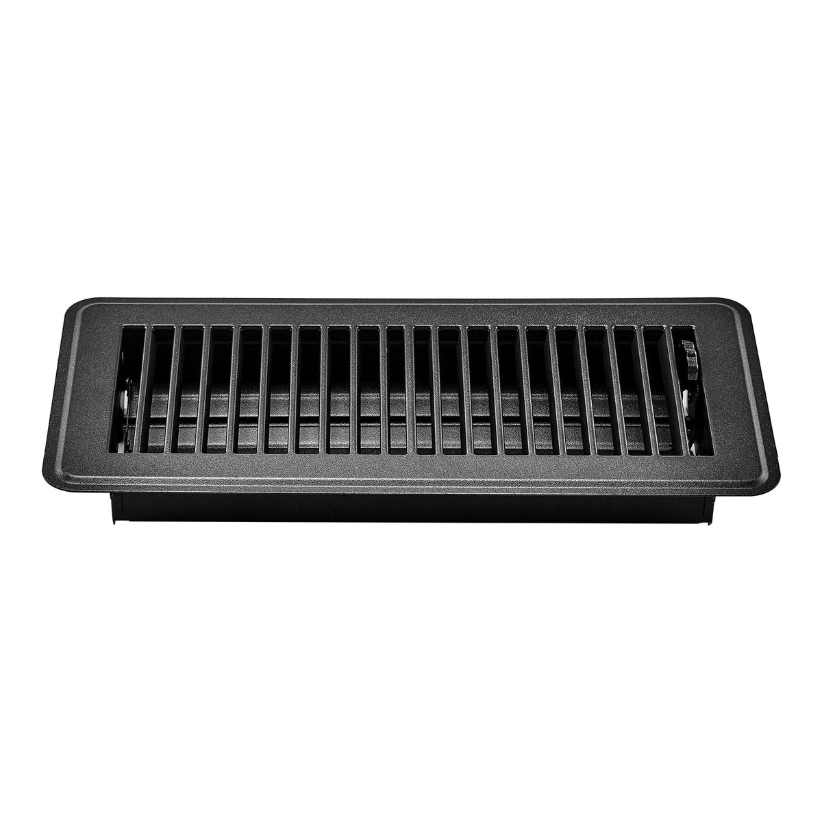 Iron Floor Registers 4 x 10 Inch 12-Pack with Adjustable Airflow - Iron