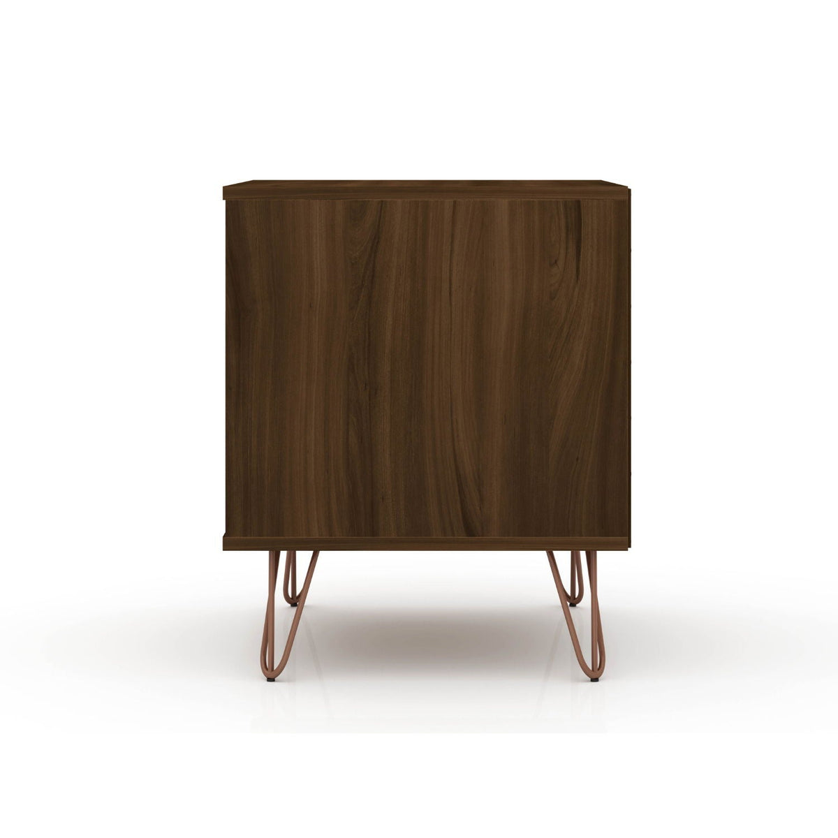 2 Drawer Nightstand with Durable Splayed Legs - Multiple Colors