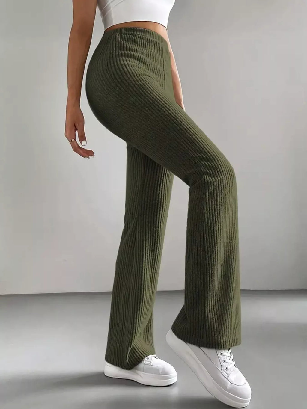 High Waist Flare Pants