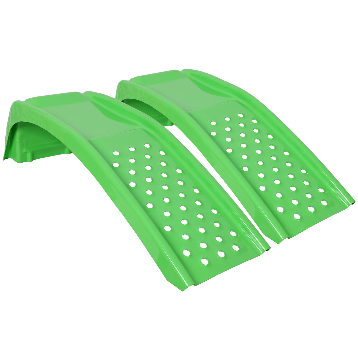 Heavy Duty Solid Steel Car Ramps with 8000 LBS Capacity