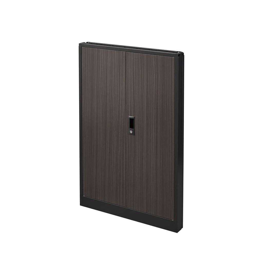 Metal Storage Cabinet With Locking Doors And Adjustable Shelf