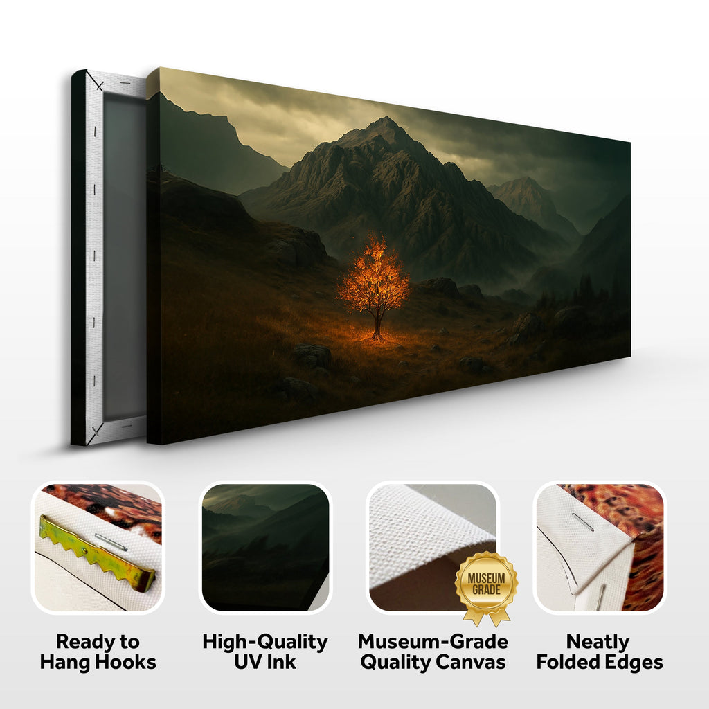 Burning Bush - Faith Wall Art V