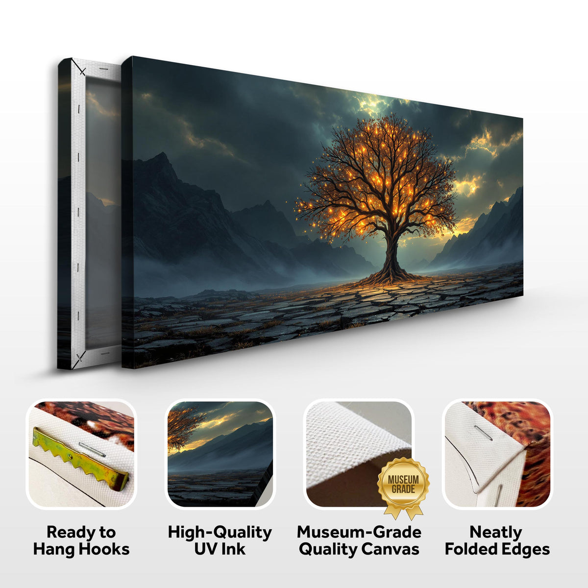 Burning Bush - Faith Wall Art XI
