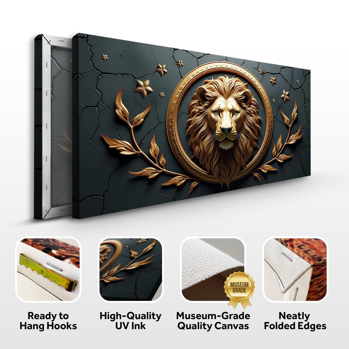 Majestic Lion Wall Art